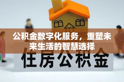 钢城公积金数字化服务，重塑未来生活的智慧选择