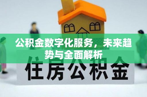 钢城公积金数字化服务，未来趋势与全面解析